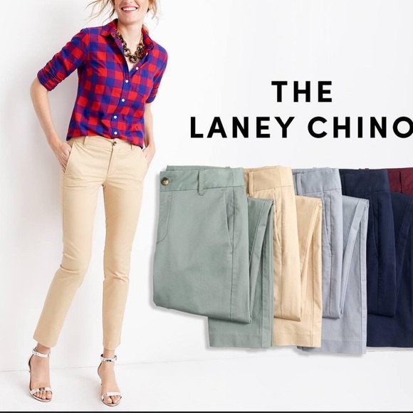 EUC J Crew Factory Laney chino pant warm desert 2 - Picture 1 of 7